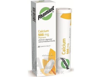 CALCIUM 500 mg PHARMAVIT - 1x20 ks