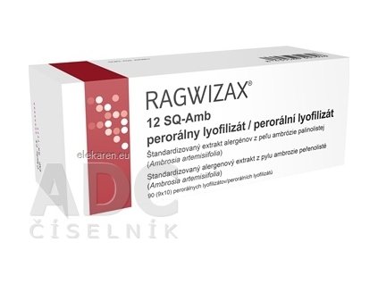 RAGWIZAX 12 SQ-AMB LYO POR 90