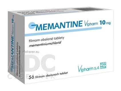Memantine Vipharm 10 mg - 1x56 ks