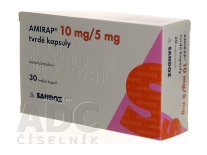 AMIRAP 10 mg/5 mg tvrdé kapsuly - cps dur 3x10 ks (30 ks)