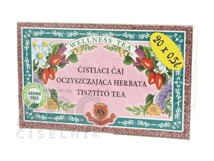 HERBEX ČAJ ČISTIACI ĽADVINY - bylinný čaj 20x3 g (60 g)