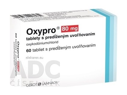 Oxypro 80 mg tablety s predĺženým uvoľňovaním - 1x60 ks
