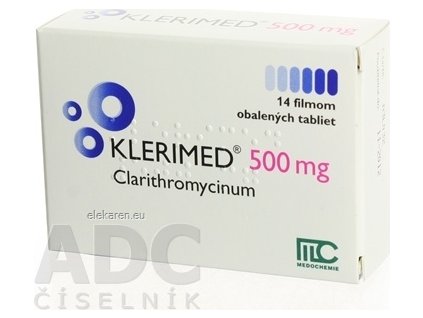 KLERIMED 500MG TBL FLM 14X500MG