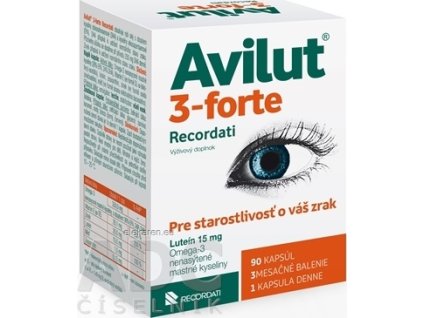 AVILUT 3-forte Recordati - 1x90 ks
