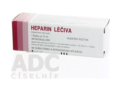 HEPARIN LÉČIVA - 1x10 ml