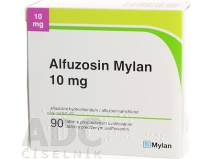 Alfuzosin Viatris 10 mg (Mylan) - 1x90 ks