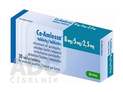 Co-Amlessa 8 mg/5 mg/2,5 mg tablety - 1x30 ks