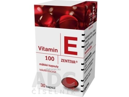 VITAMIN E 100-ZENTIVA - 1x30 ks