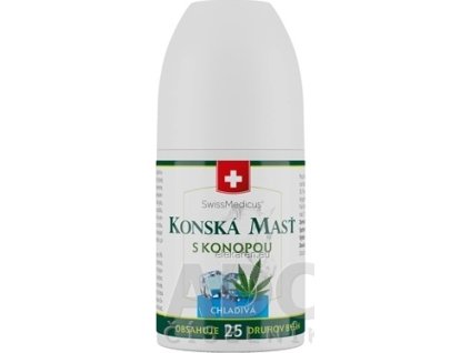 KONSKÁ MASŤ S KONOPOU chladivá - 1x90 ml