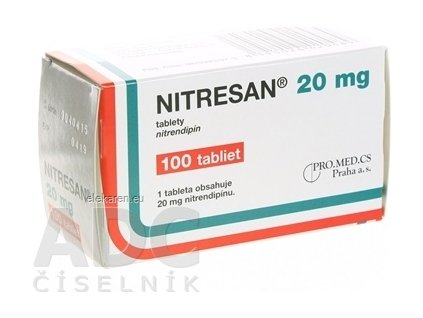 NITRESAN 20 mg - 1x100 ks