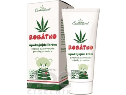 Cannaderm ROBÁTKO upokojujúci krém - 1x50 g