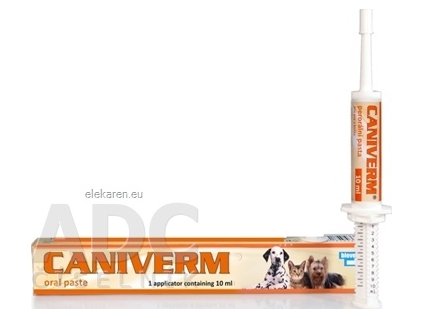 CANIVERM perorálna pasta - 1x10 ml