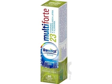 Revital multiforte šumivý - 1x20 ks