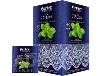 HERBEX MÄTA z myjavských kopaníc - nálevové vrecúška 20x1,5 g (30 g)
