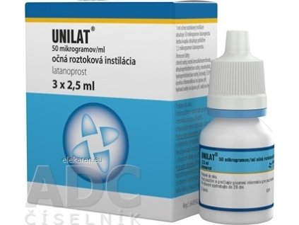 UNILAT 50 MCG/ML INT OPO 3X2,5 ML
