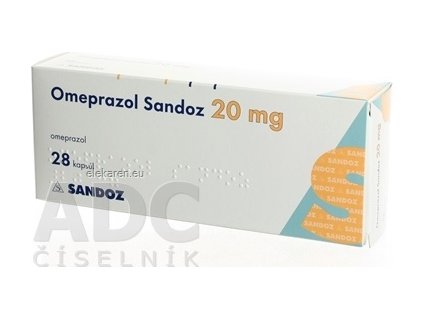 OMEPRAZOL SANDOZ 20MG CPS 28X20MG
