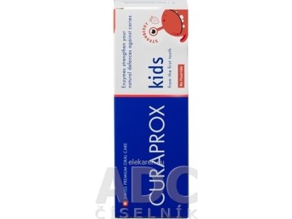 CURAPROX Kids 0+ BEZ FLUORIDU od prvého zúbka - 1x60 ml