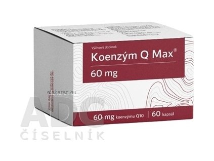 Neuraxpharm Koenzým Q Max 60 mg - 1x60 ks
