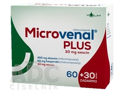 VULM Microvenal PLUS - tbl flm 60+30 zadarmo (90 ks)