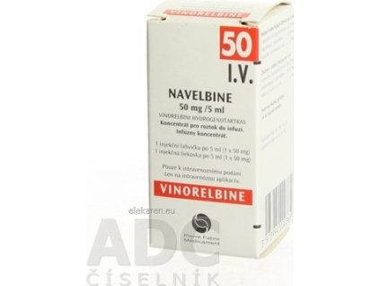 NAVELBINE 50 mg - 1x5 ml
