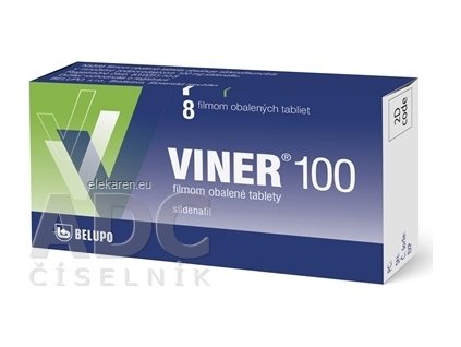 VINER 100 TBL FLM 8X100MG
