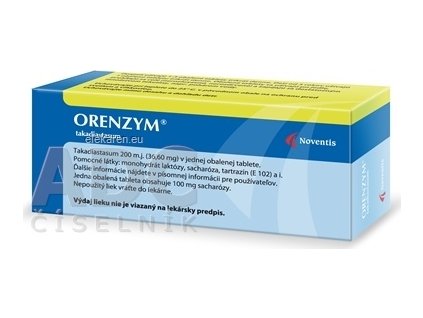 ORENZYM TBL OBD 50X36,60MG