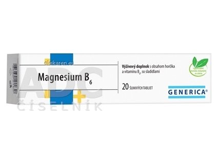 GENERICA Magnesium B6 - 1x20 ks
