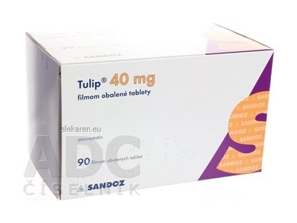 TULIP 40MG TBL FLM 90X40MG