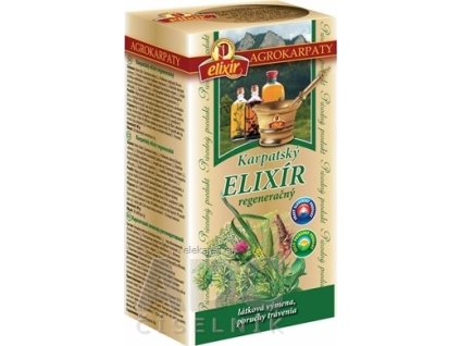 AGROKARPATY Karpatský ELIXÍR - regeneračný bylinný čaj 20x2 g (40 g)