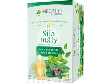 MEGAFYT Sila mäty - bylinný čaj porciovaný 20x1,5 g (30 g)