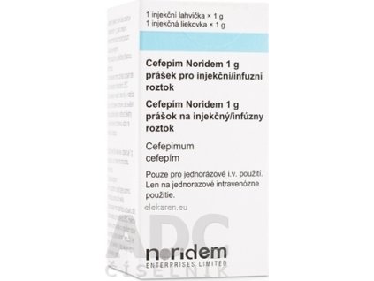 CEFEPIM NORIDEM 1G PLO IJF 1X1 LAG