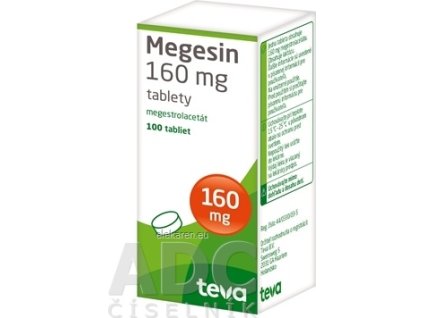 MEGESIN 160MG TBL 100X160MG