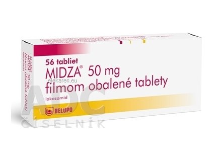 MIDZA 50 mg filmom obalené tablety - 1x56 ks