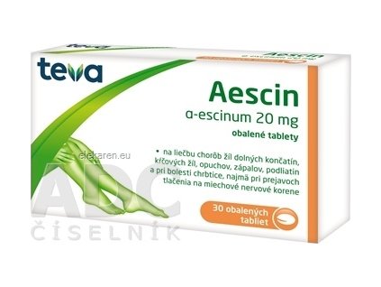AESCIN Teva - 1x30 ks