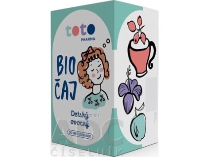 TOTO BIO ČAJ Detský ovocný - vrecúška 20x2 g (40 g)