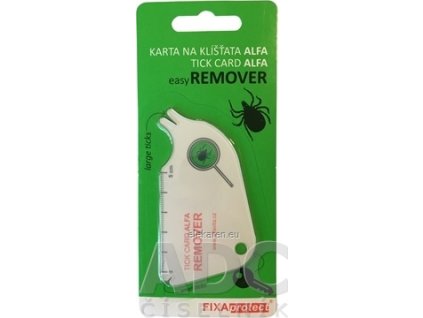 FIXAprotect karta na kliešte ALFA - 1x1 ks