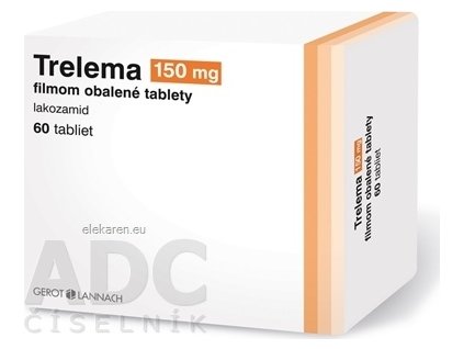 Trelema 150 mg filmom obalené tablety - 1x60 ks