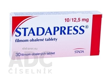 STADAPRESS 10/12,5 mg - 1x30 ks