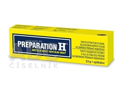 PREPARATION H UNG 1X25G