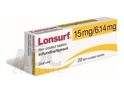 Lonsurf 15 mg/6,14 mg - 1x20 ks
