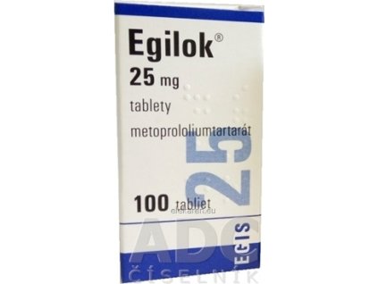 Egilok 25 mg - 1x100 ks