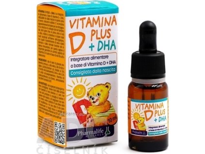 Pharmalife VITAMÍN D PLUS DHA - 1x10 ml