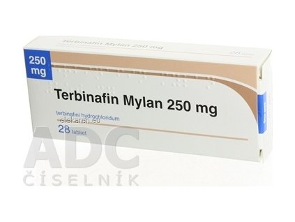 Terbinafin Mylan 250 mg - 1x28 ks