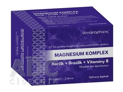 Slovakiapharm MAGNESIUM KOMPLEX - 1x60 ks