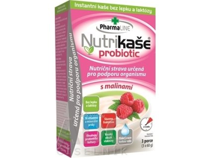 Nutrikaša probiotic - s malinami - 3x60 g (180 g)
