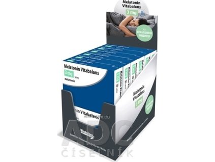 Melatonin Vitabalans 3 mg DISPLEJ - 1x1 set