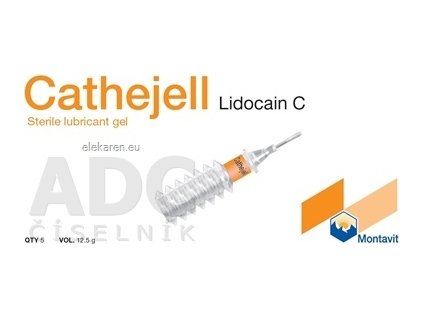 CATHEJELL LIDOCAIN GEL C 5X12,5G