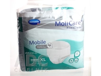 MoliCare Premium Mobile 5 kvapiek XL - 1x14 ks