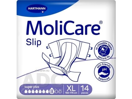 MoliCare Slip Super Plus 8 kvapiek XL - 1x14 ks