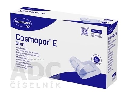 COSMOPOR E STERIL 15X8CM 25KS